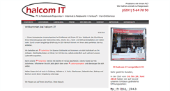 Desktop Screenshot of halcom-it.de